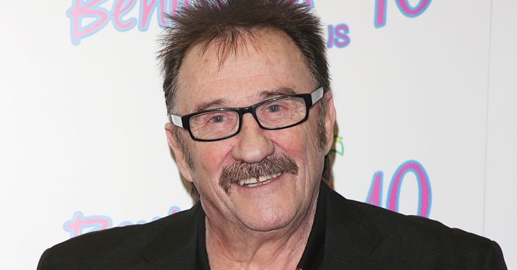 Paul Chuckle smiling on red carpet