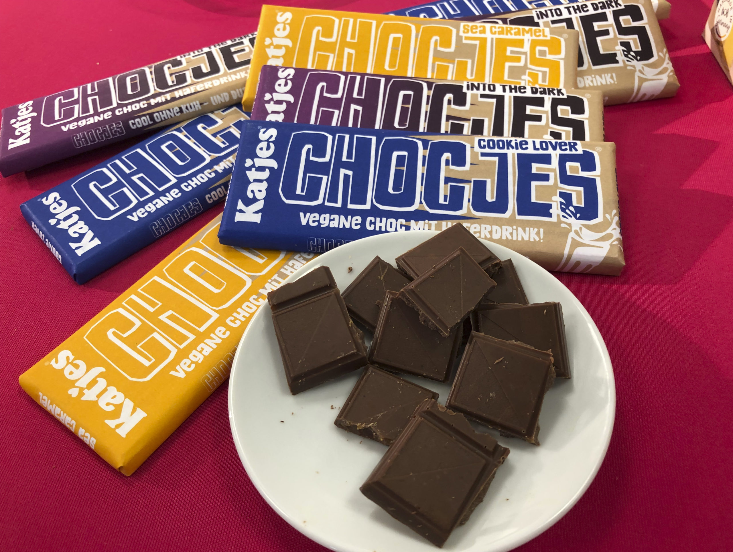 The cupboard is the answer for Cadbury - but does this also apply to vegan chocolates like these? (Credit: Cover Images)