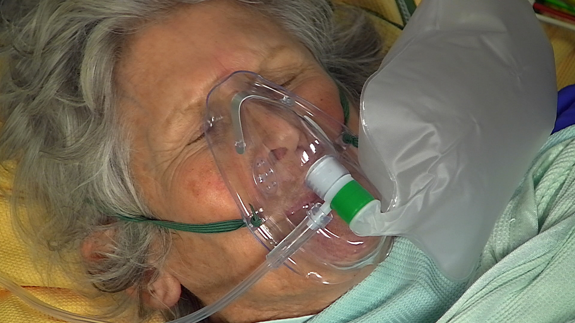 Susan had fractured her leg (Credit: Channel 4)