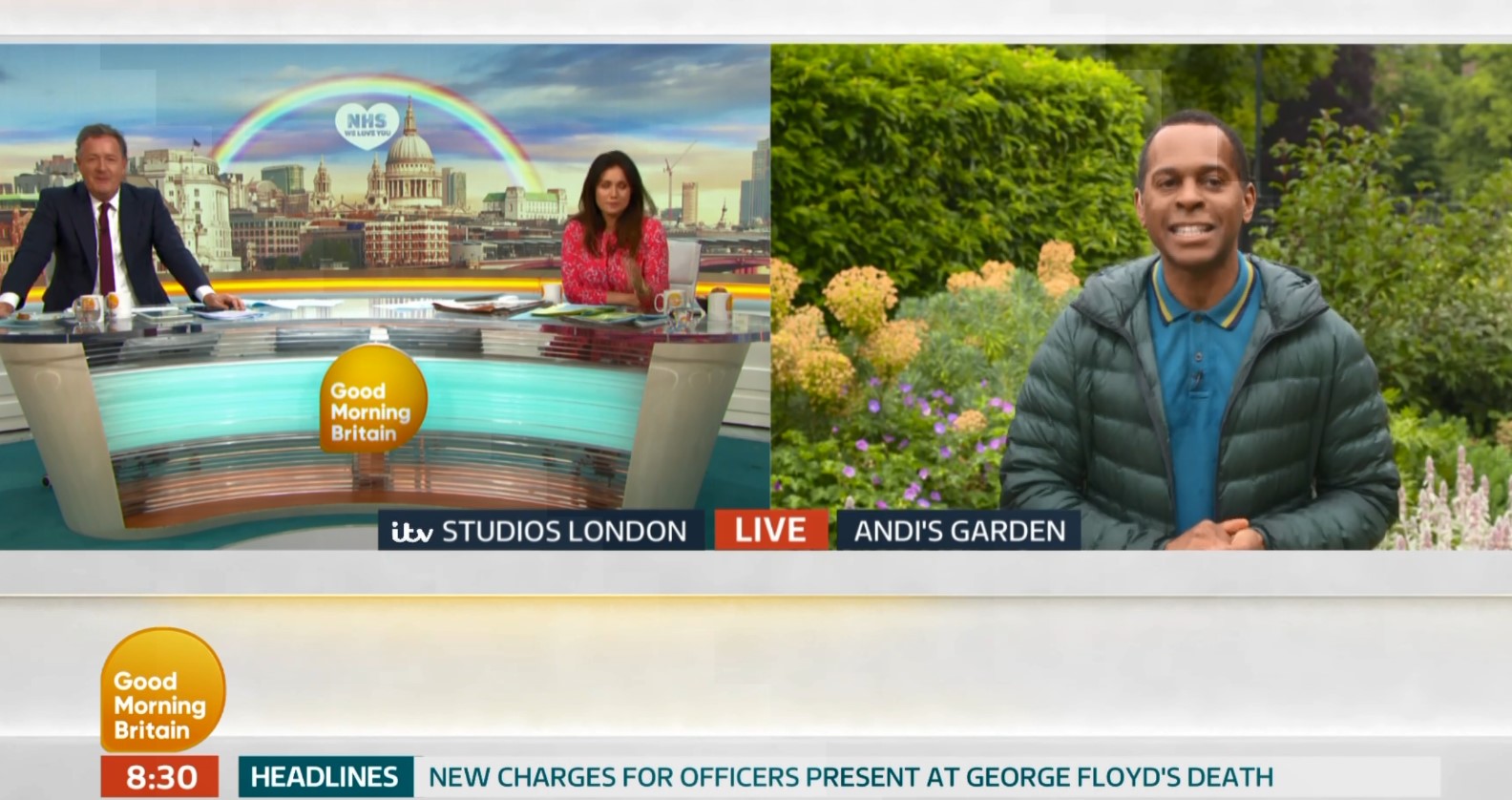 Piers and Susanna talk to Andi