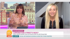 Coronation Street's Kimberly Hart-Simpson reveals she's bisxeual as she supports LGBTQ community 