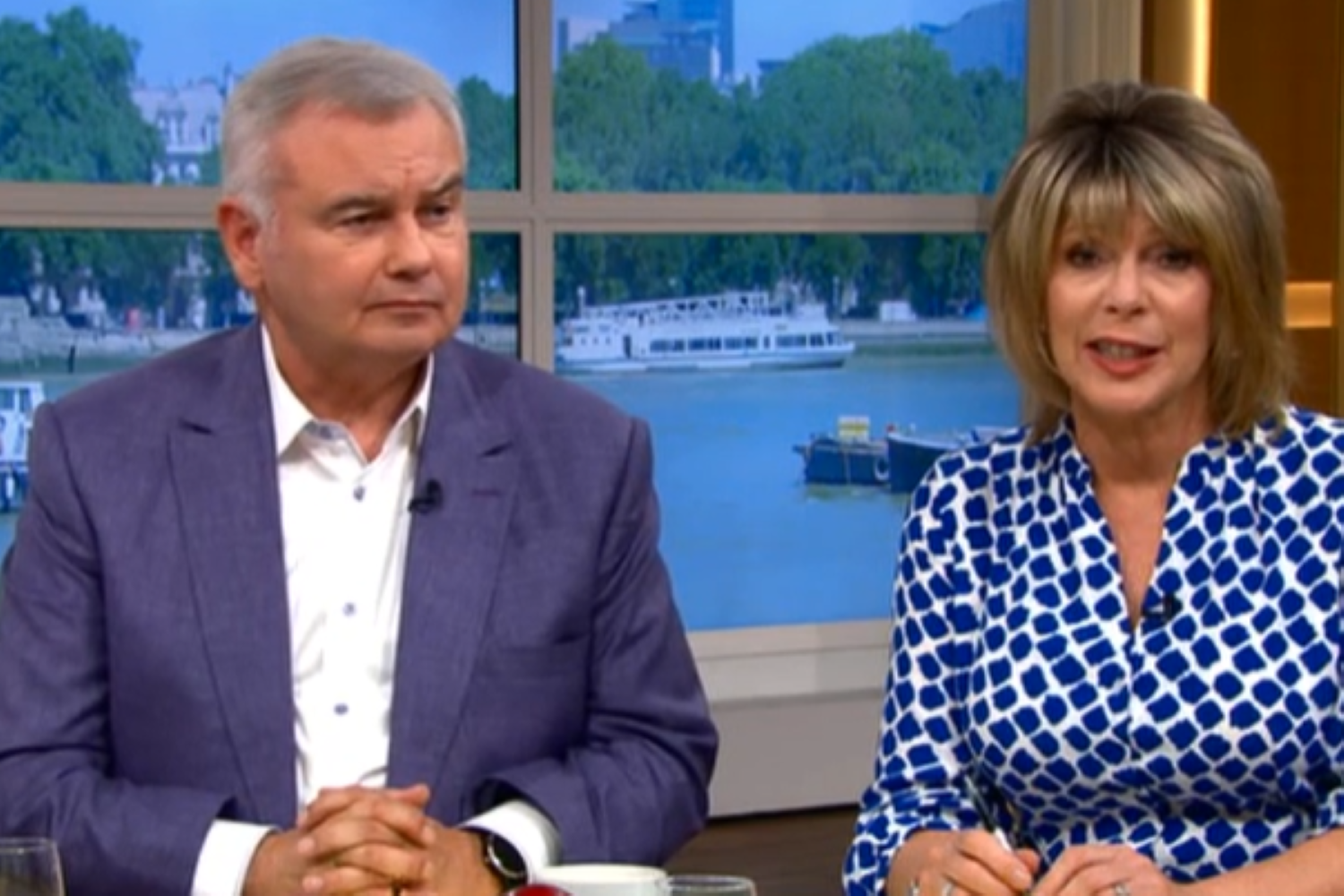 Eamonn Holmes Ruth Langsford ITV This Morning