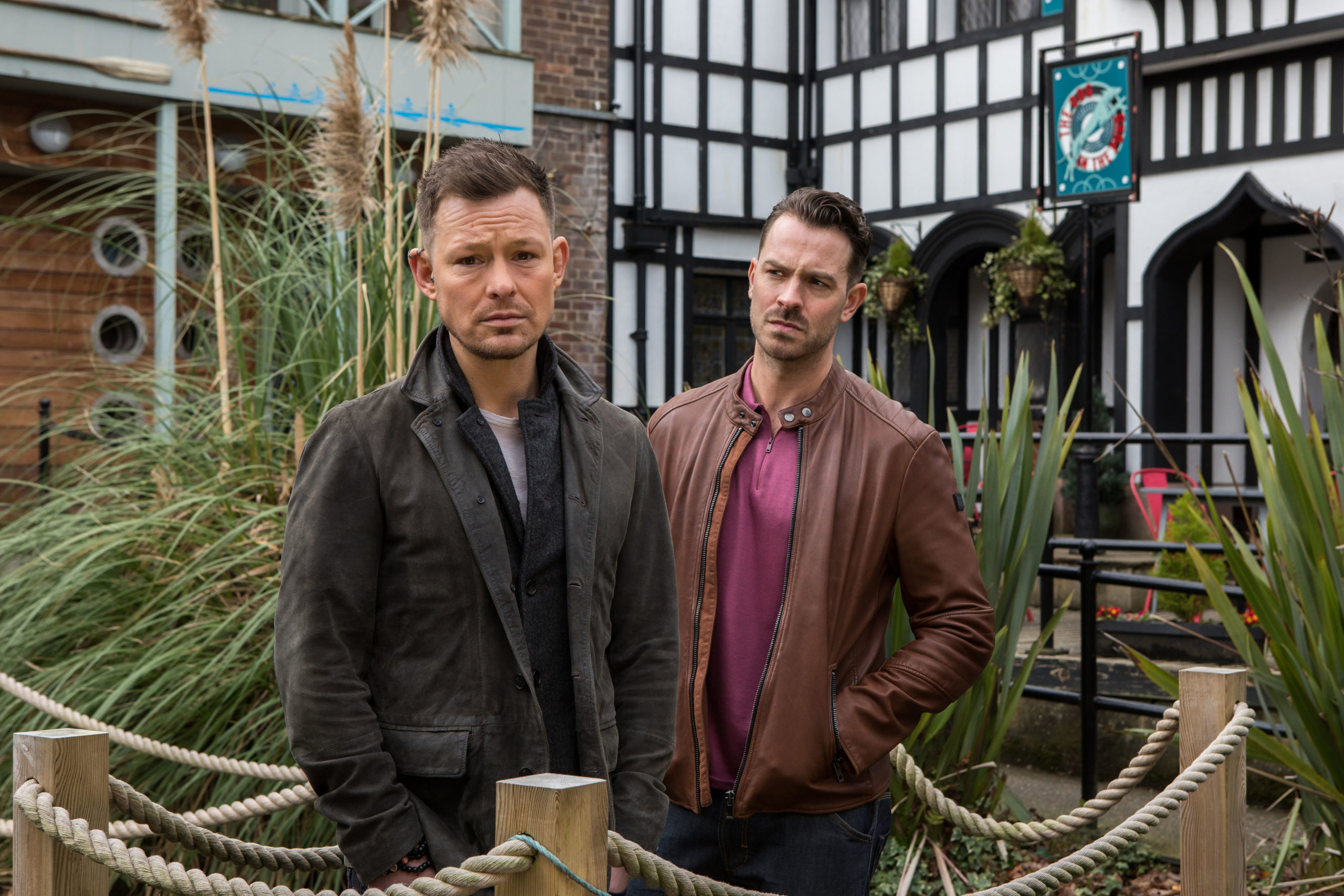 Kyle and Darren have both been battling depression (Credit: Lime Pictures/Channel 4)