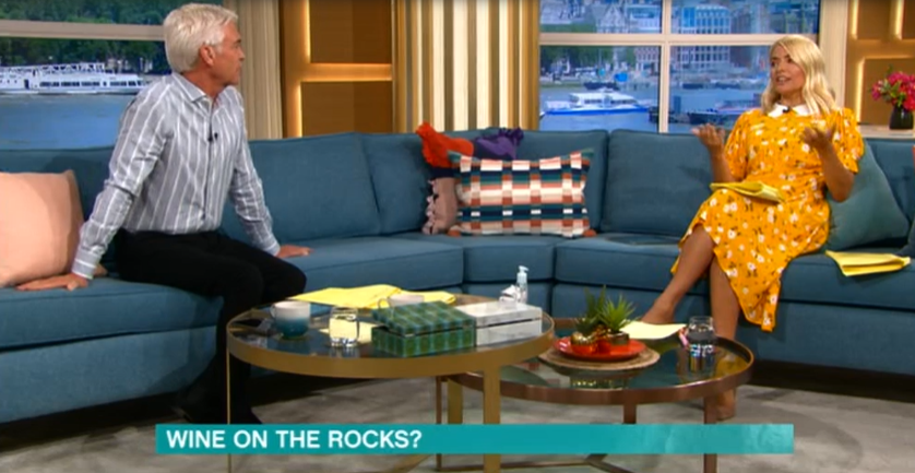 Holly Willoughby this morning ITV
