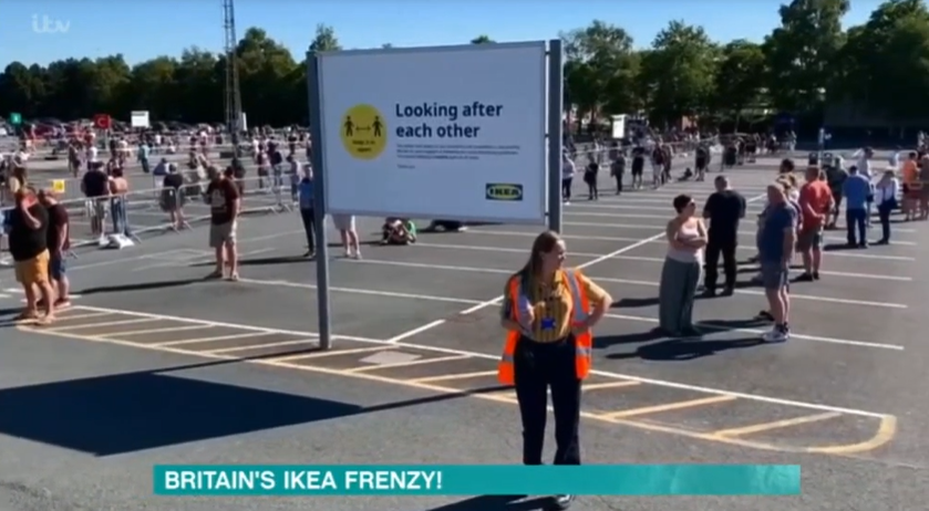 Ikea on This Morning Credit: ITV