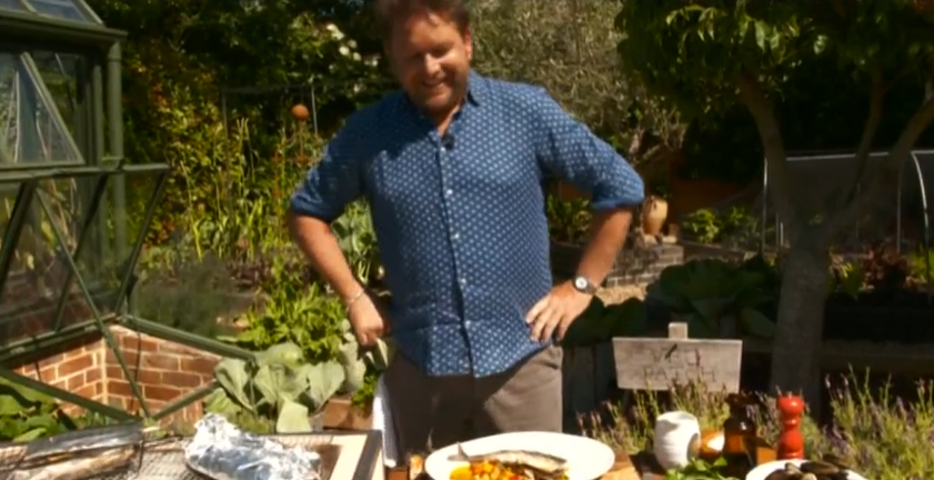 James Martin did some cooking on This Morning (Credit: ITV)