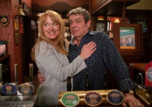Jenny and Johnny in the Rovers