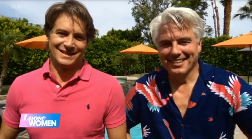 John Barrowman Scott Gill Loose Women ITV