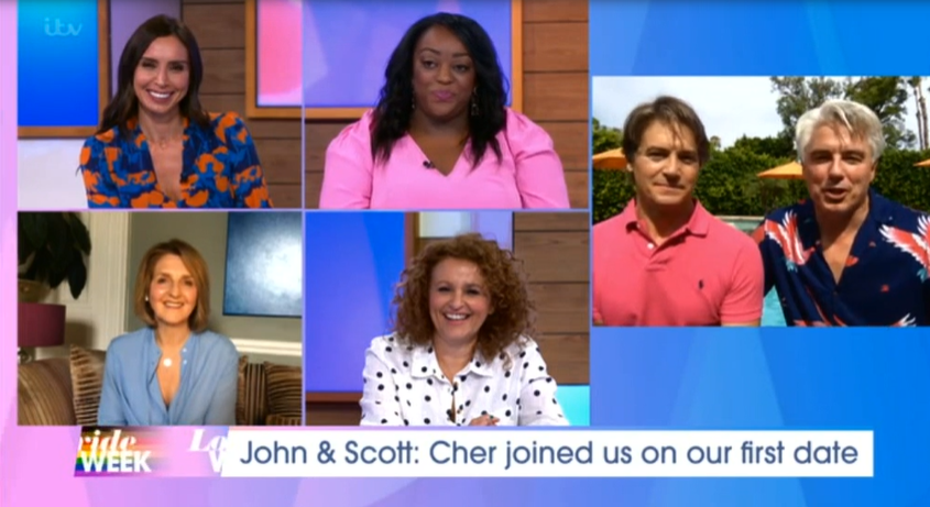 John Barrowman Scott Gill Loose Women ITV