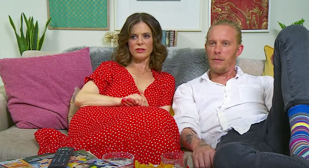 Emilia had appeared with cousin Laurence Fox on previous Gogglbox series (Credit: Channel 4/Youtube)