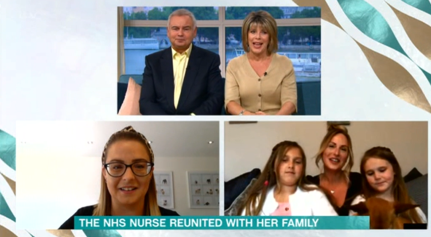 Eamonn and Ruth interviewed the family on This Morning (Credit: ITV)
