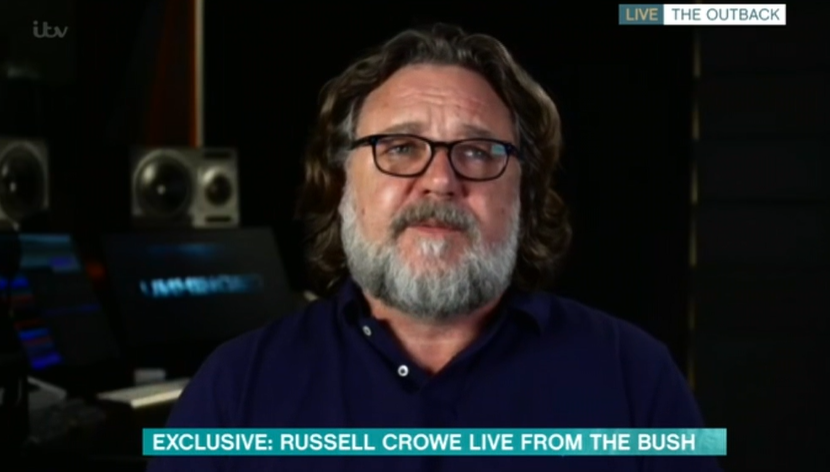 Russell Crowe This Morning ITV
