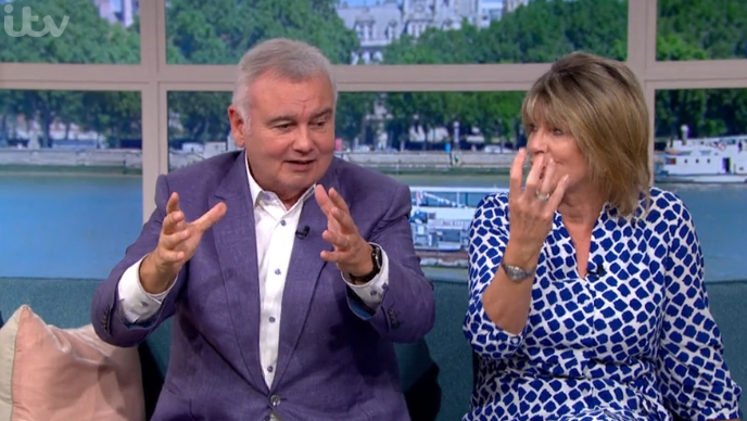 Ruth Eamonn fly this morning