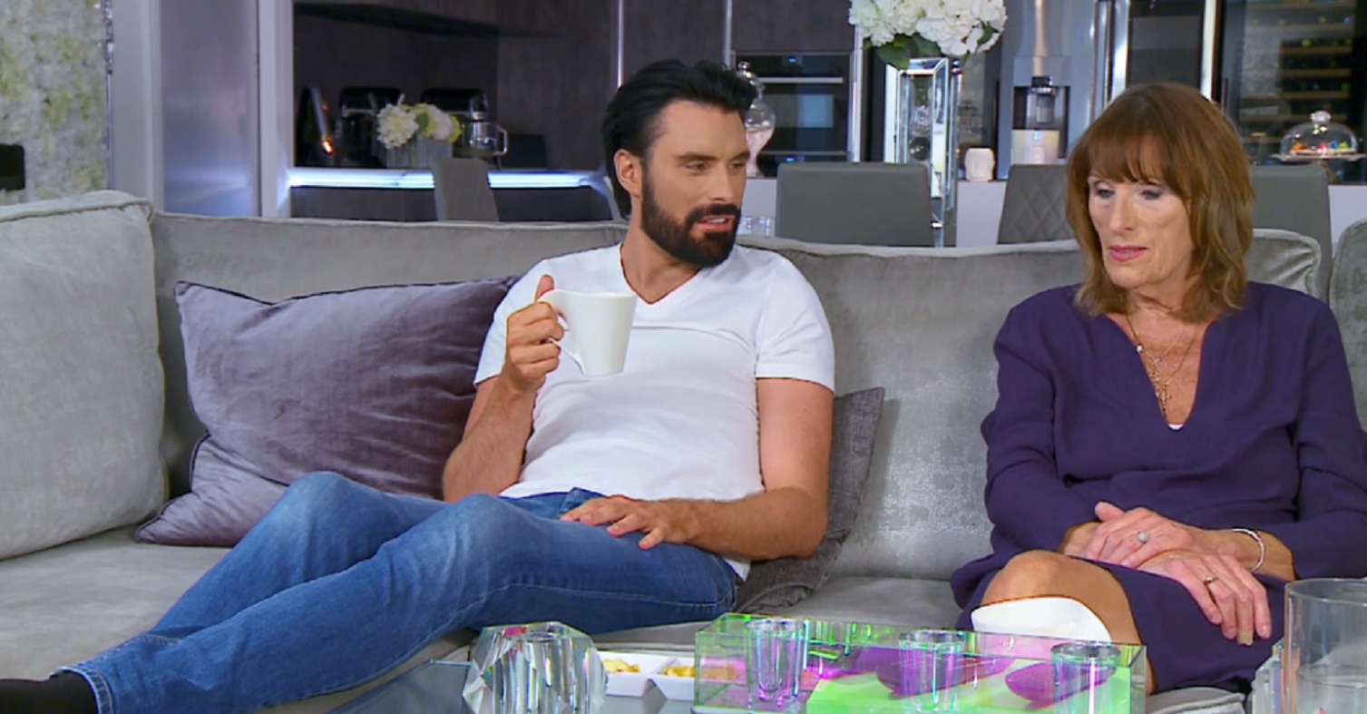 Rylan and mum Linda on Celebrity Gogglebox