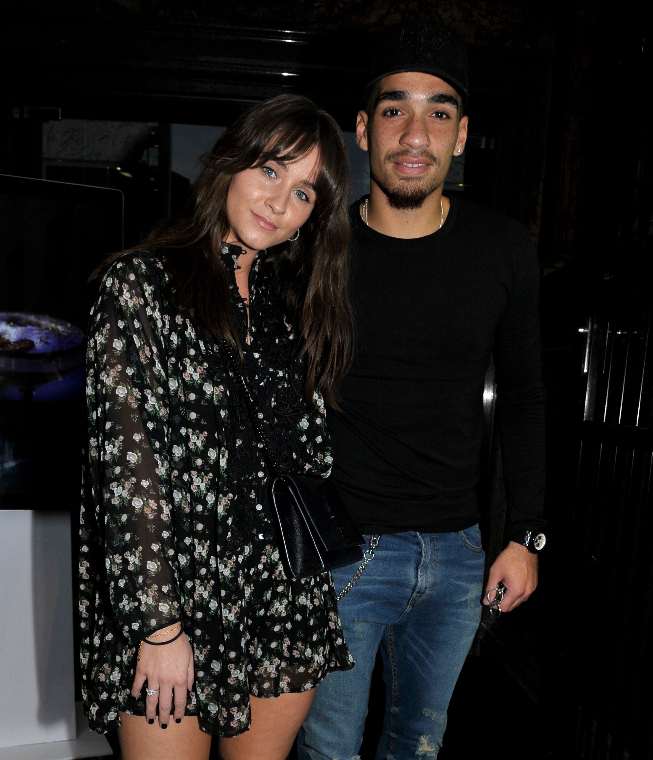 Pregnant Brooke Vincent and boyfriend Kean