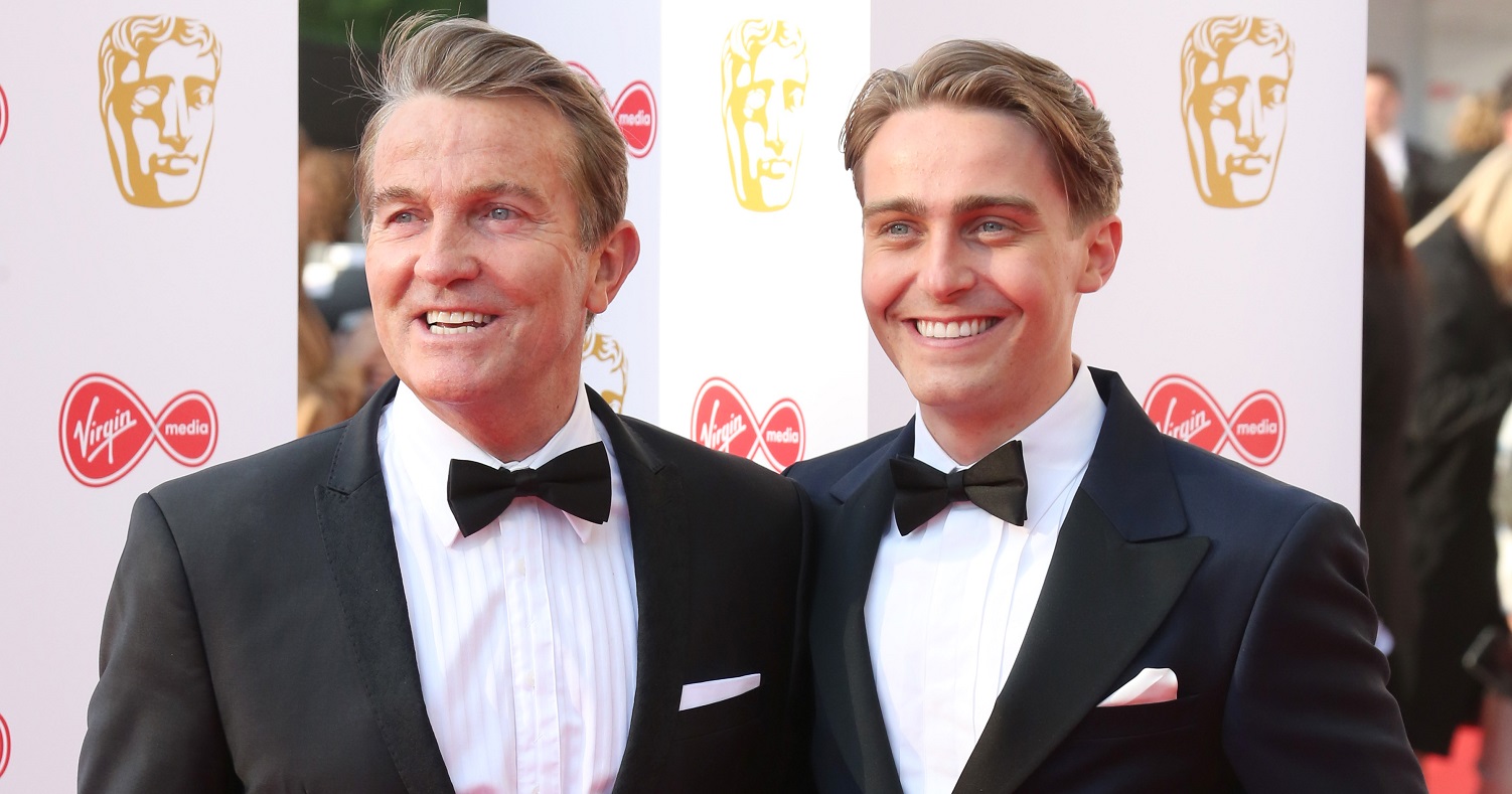 Bradley Walsh and Barney Walsh