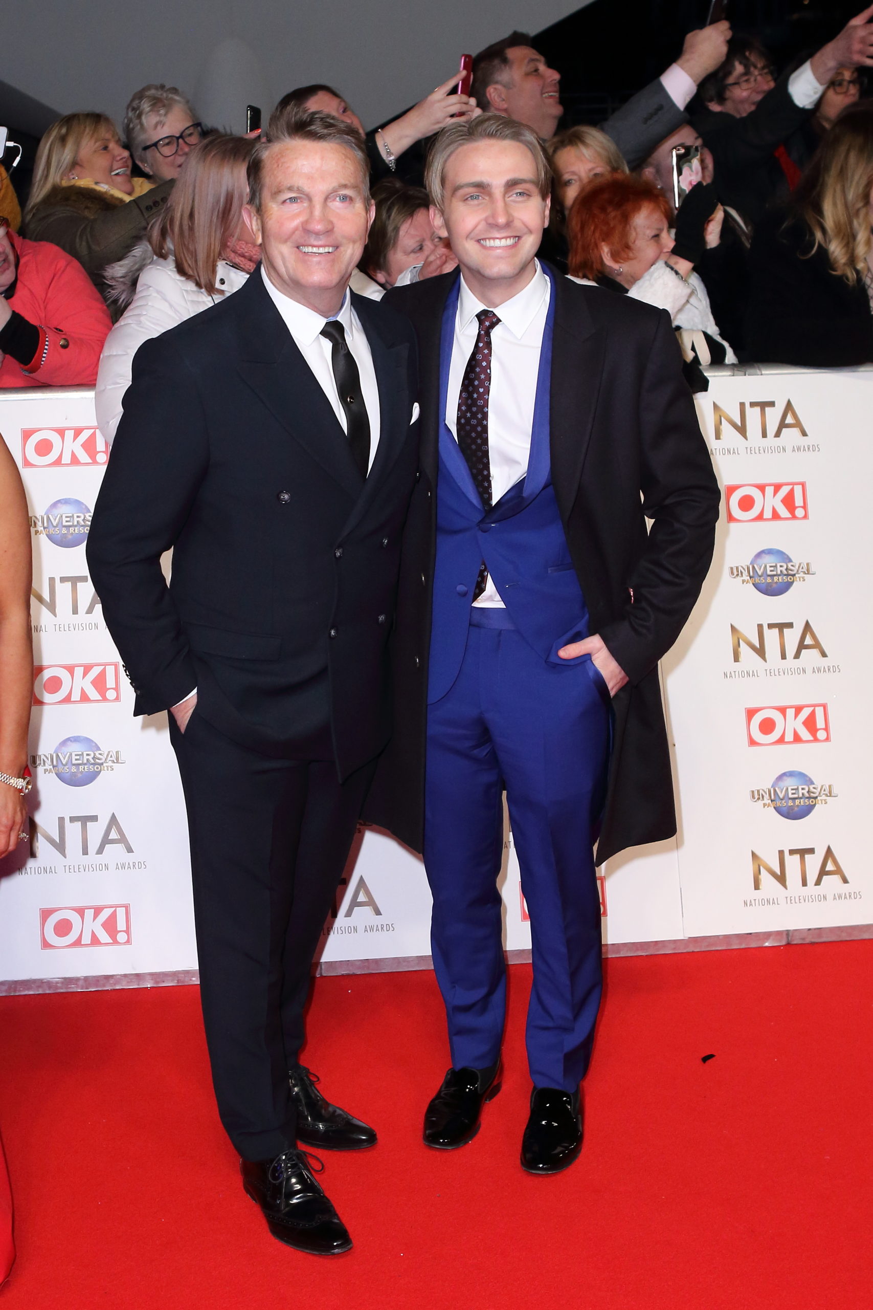 Bradley walsh with son barney