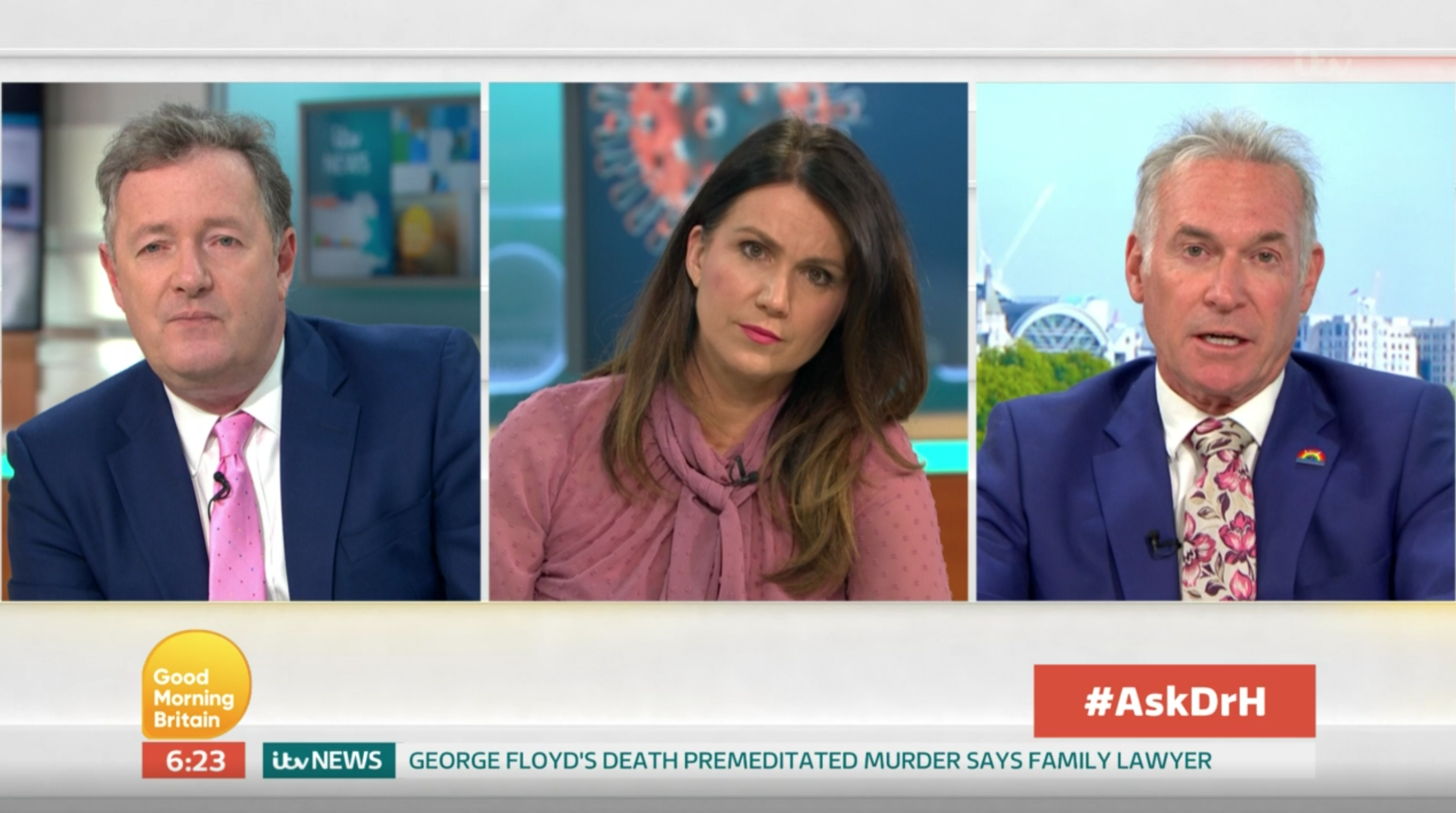 Piers Morgan return GMB