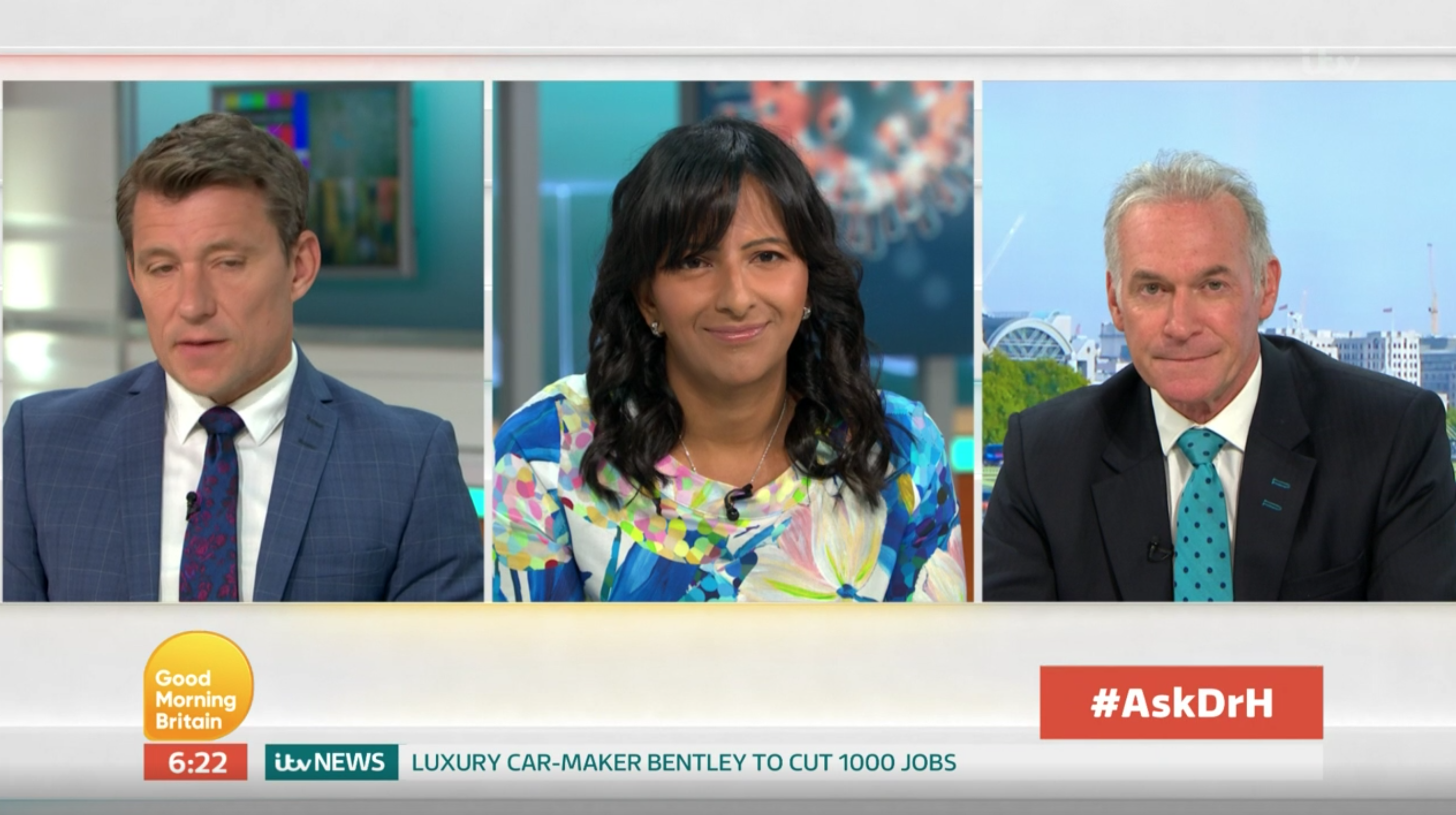 Kate's GMB colleagues spoke of how strong Kate has been (Credit: ITV)