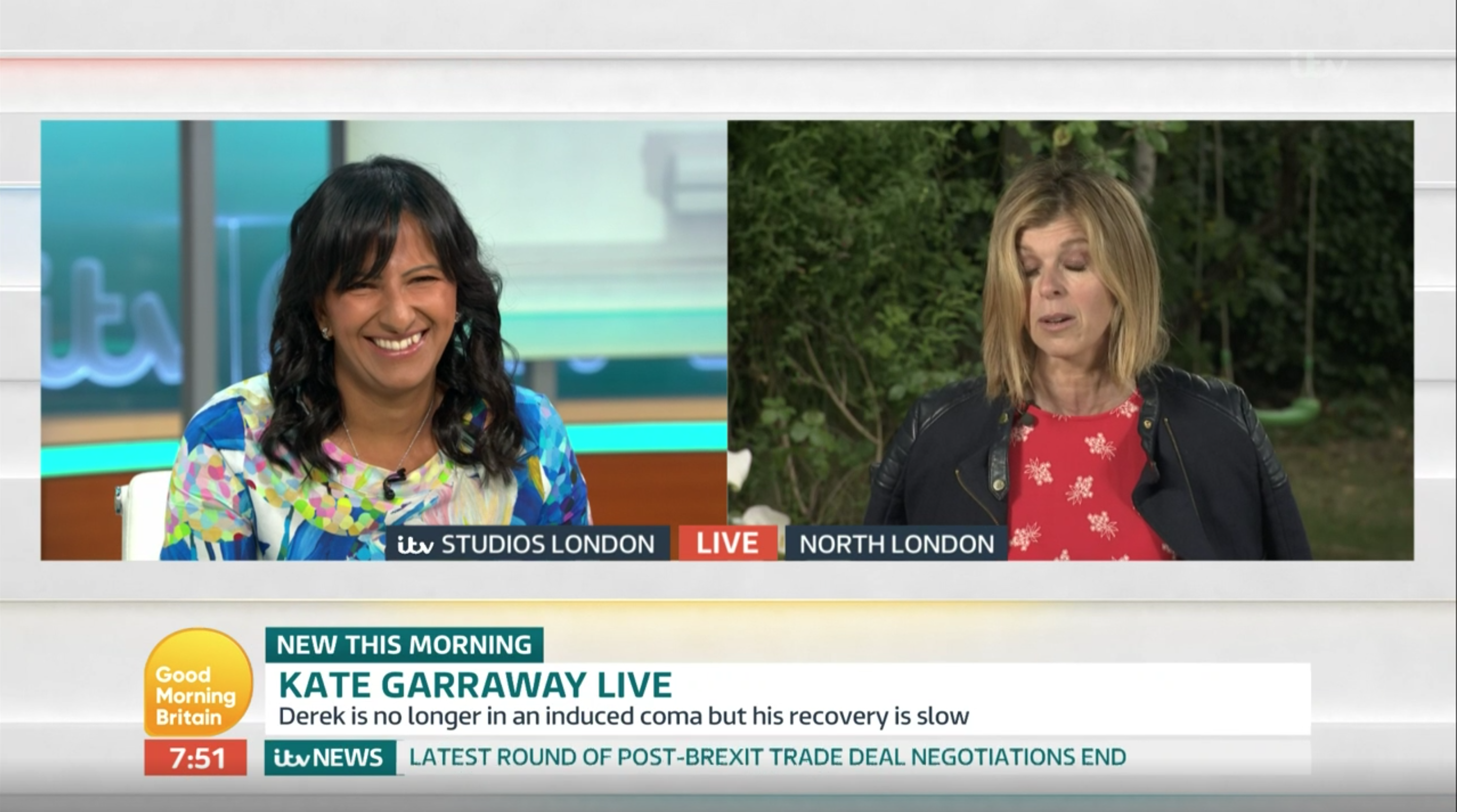 Kate Garraway GMB interview
