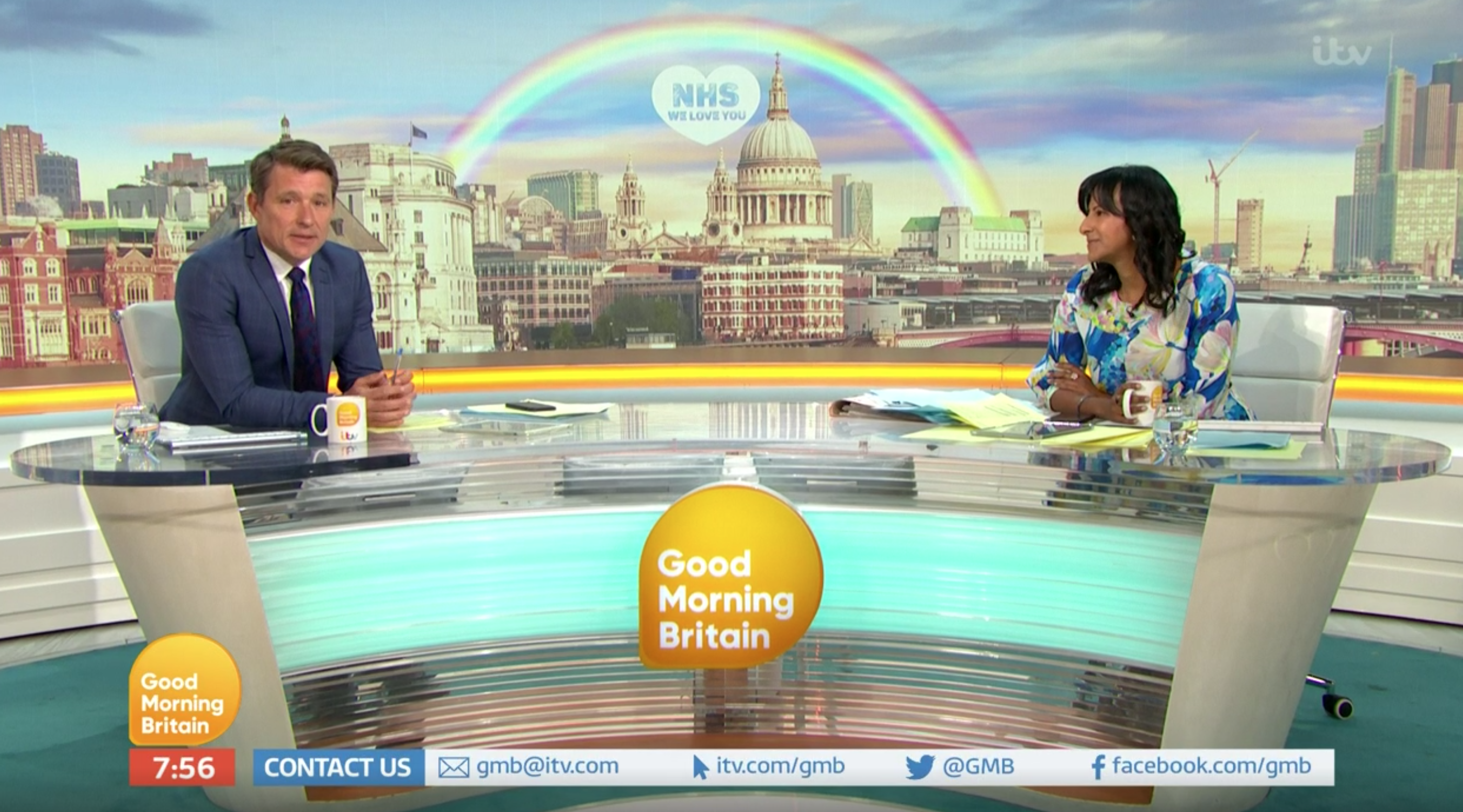 Ben Shephard Kate Garraway interview GMB