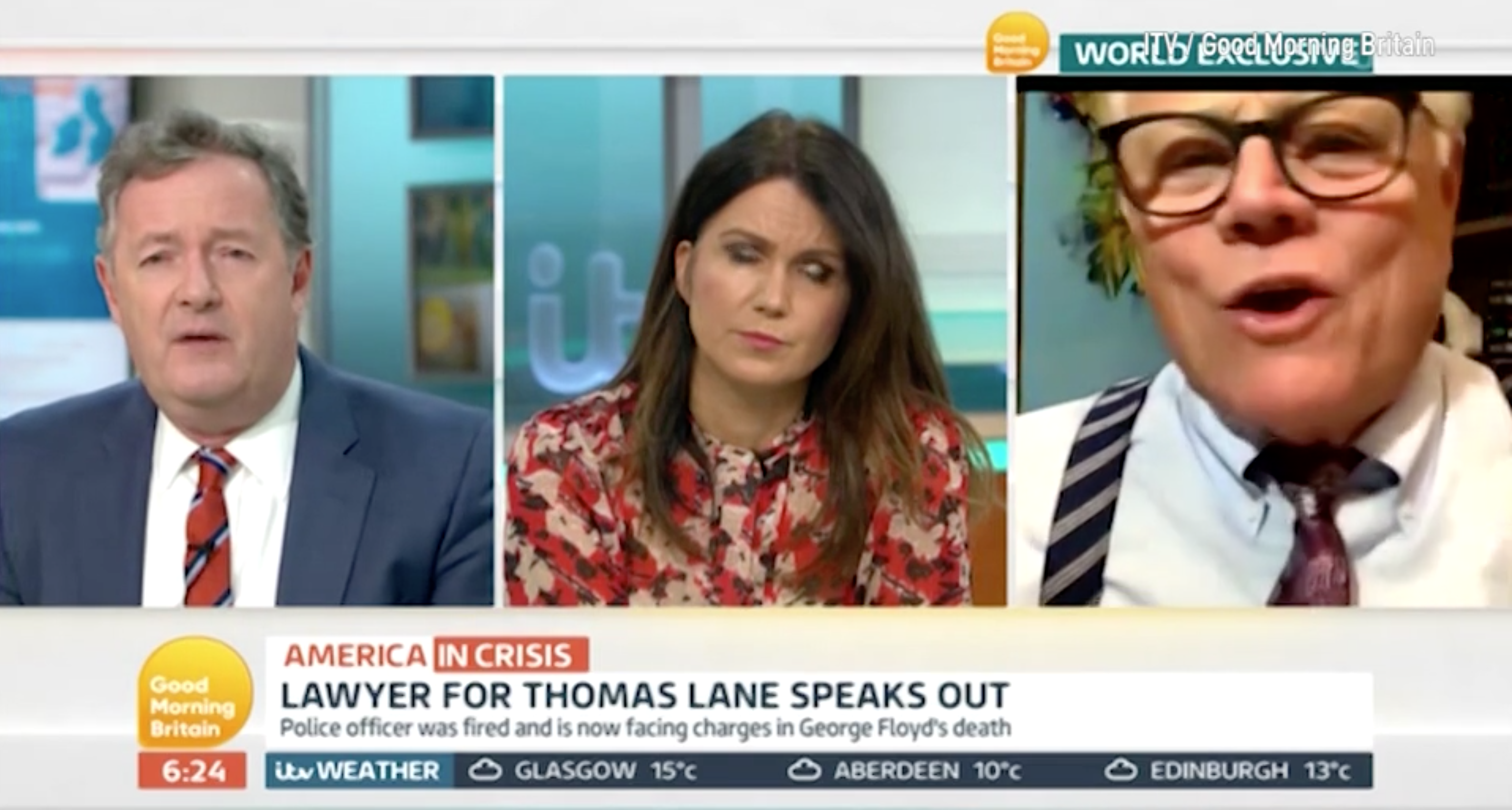 Earl Gray Piers Morgan GMB
