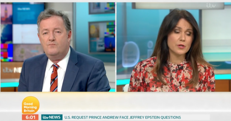 Piers Morgan Susanna Reid GMB