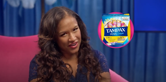 The Tampax advert hasn't won many fans (Credit: YouTube)