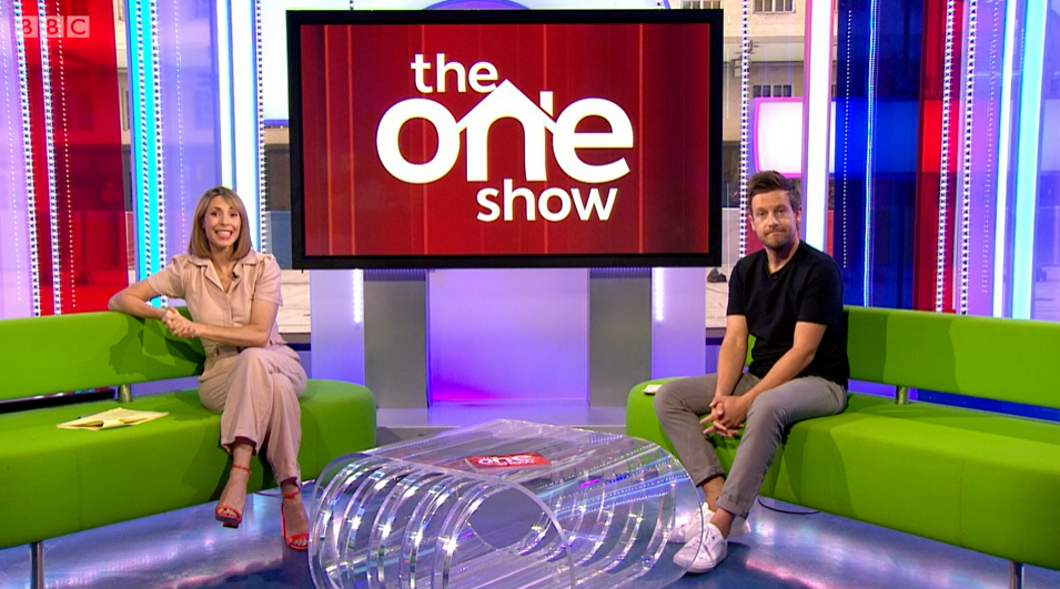 The One Show Alex Chris BBC