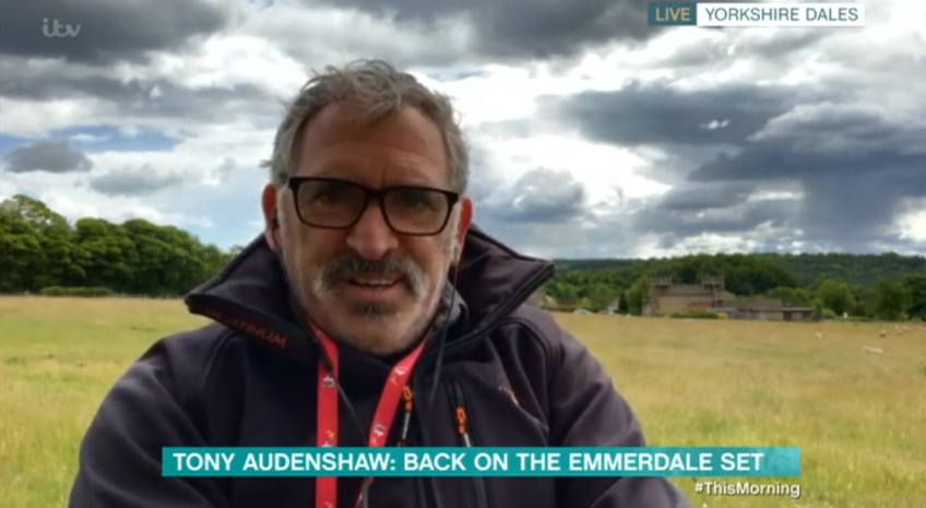 Tony Audenshaw on This Morning Credit: ITV