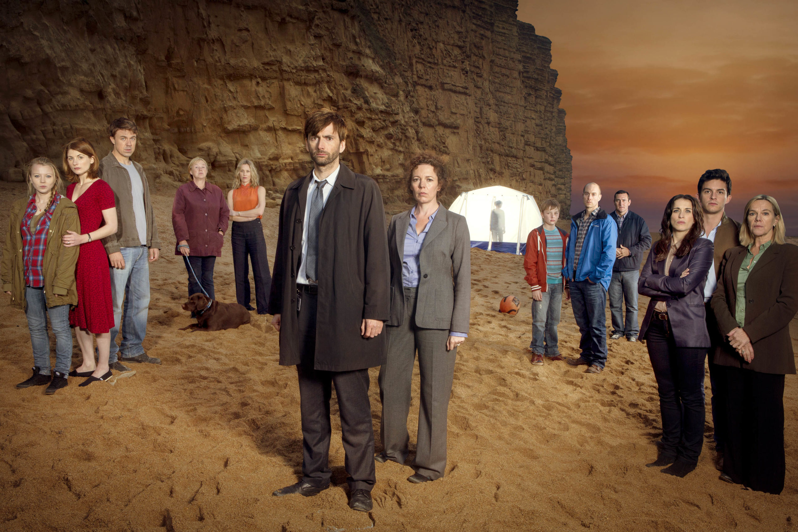 Broadchurch will move time slots next week (Credit: ITV)
