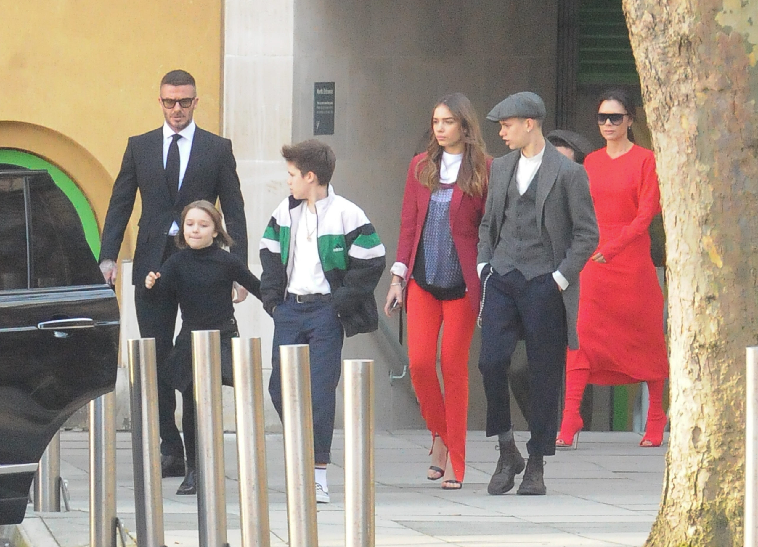 David Beckham knows what really matters to his family (Credit: Splash News)