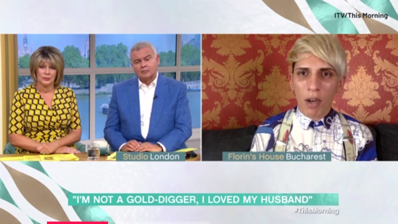 Florin defended himself to Ruth and Eamonn (Credit: ITV)