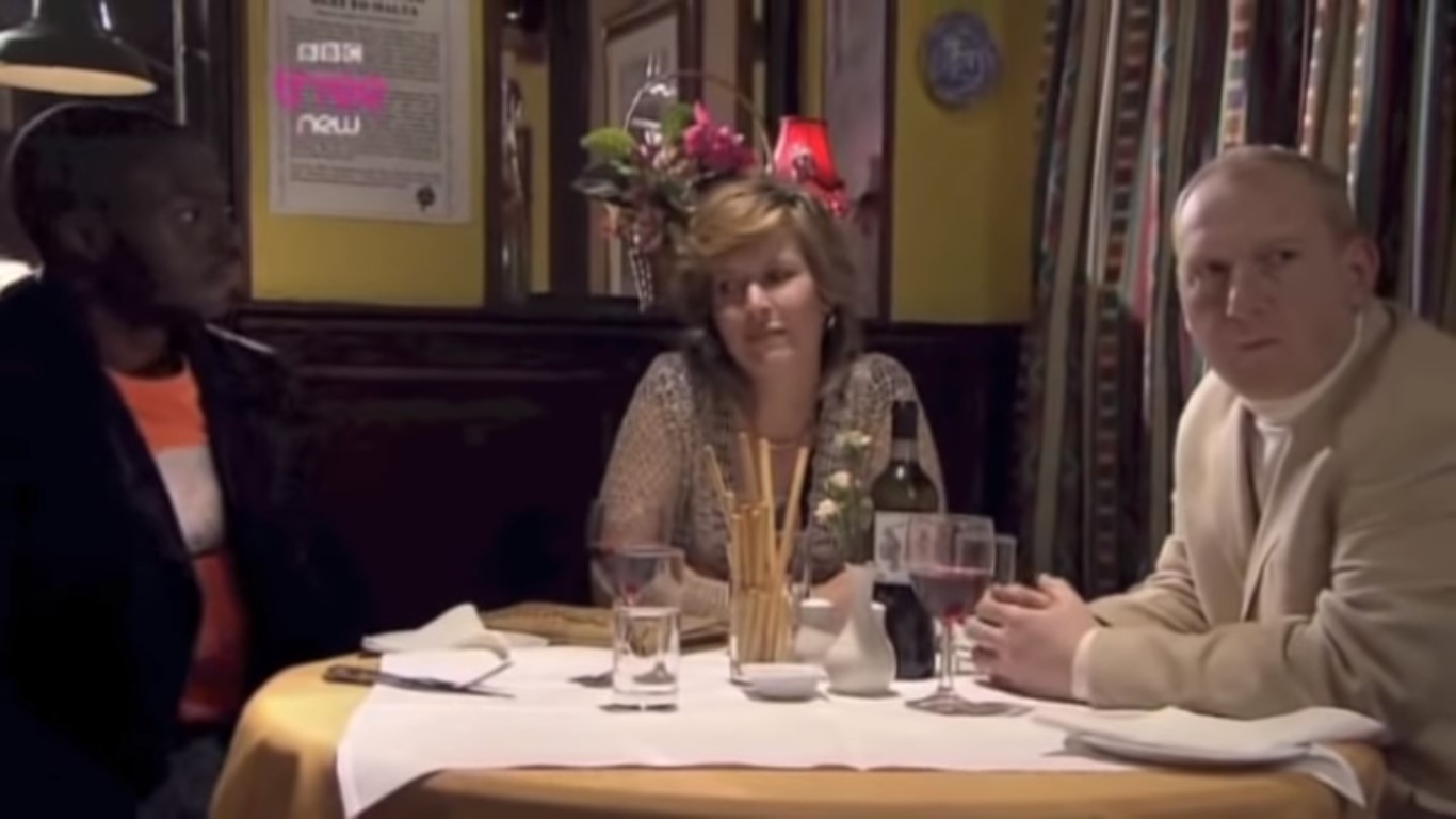 Seth only had a small part on the show (Credit: BBC)