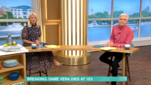Holly Willoughby on This Morning