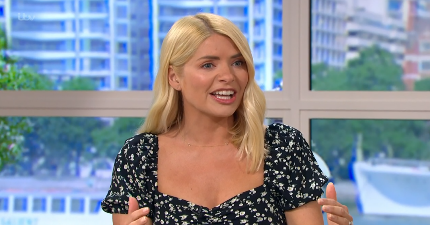 Holly Willoughby on This Morning