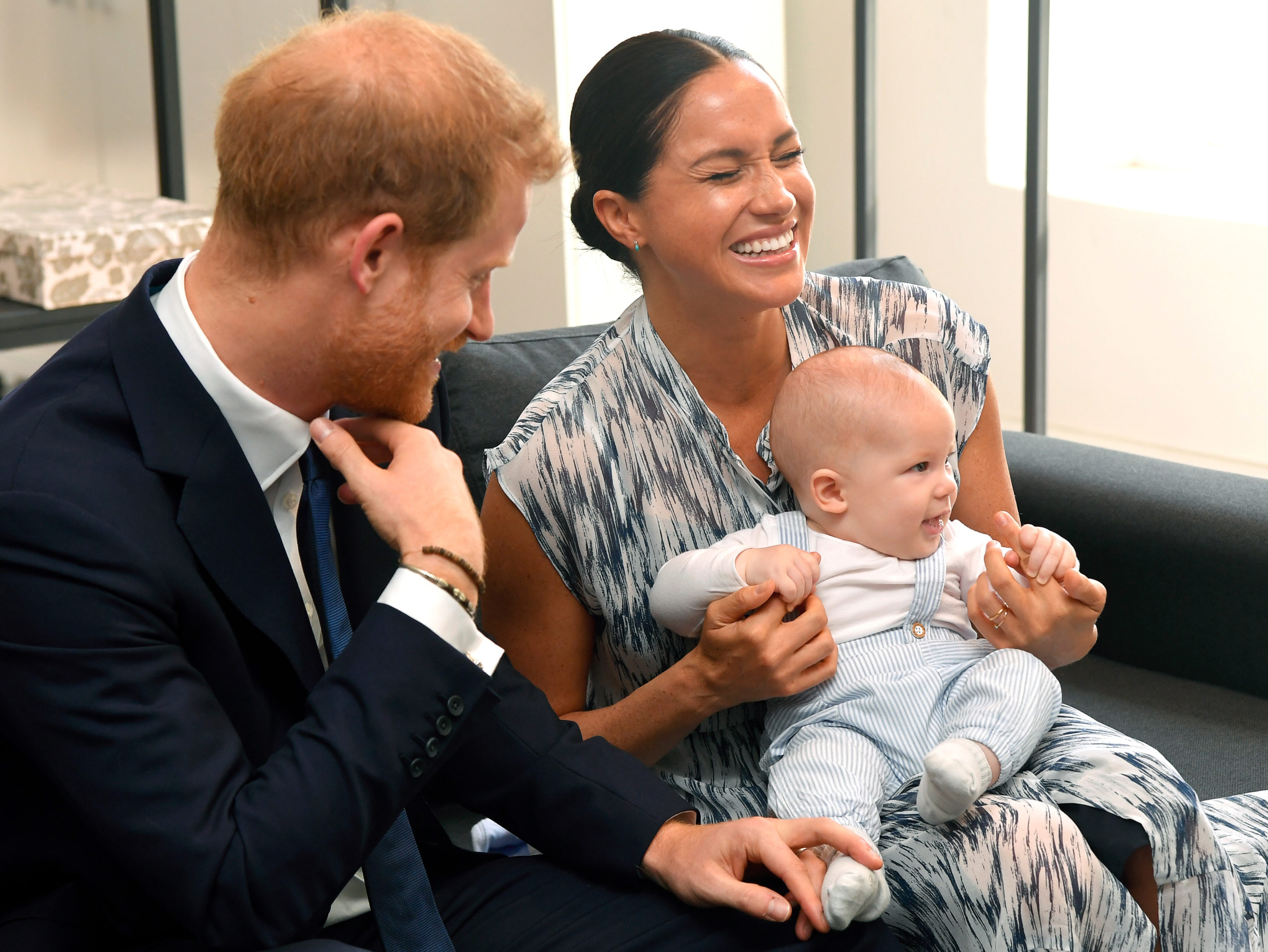 Meghan and Harry welcomed baby Archie in May 2019 (Credit: Splash News)