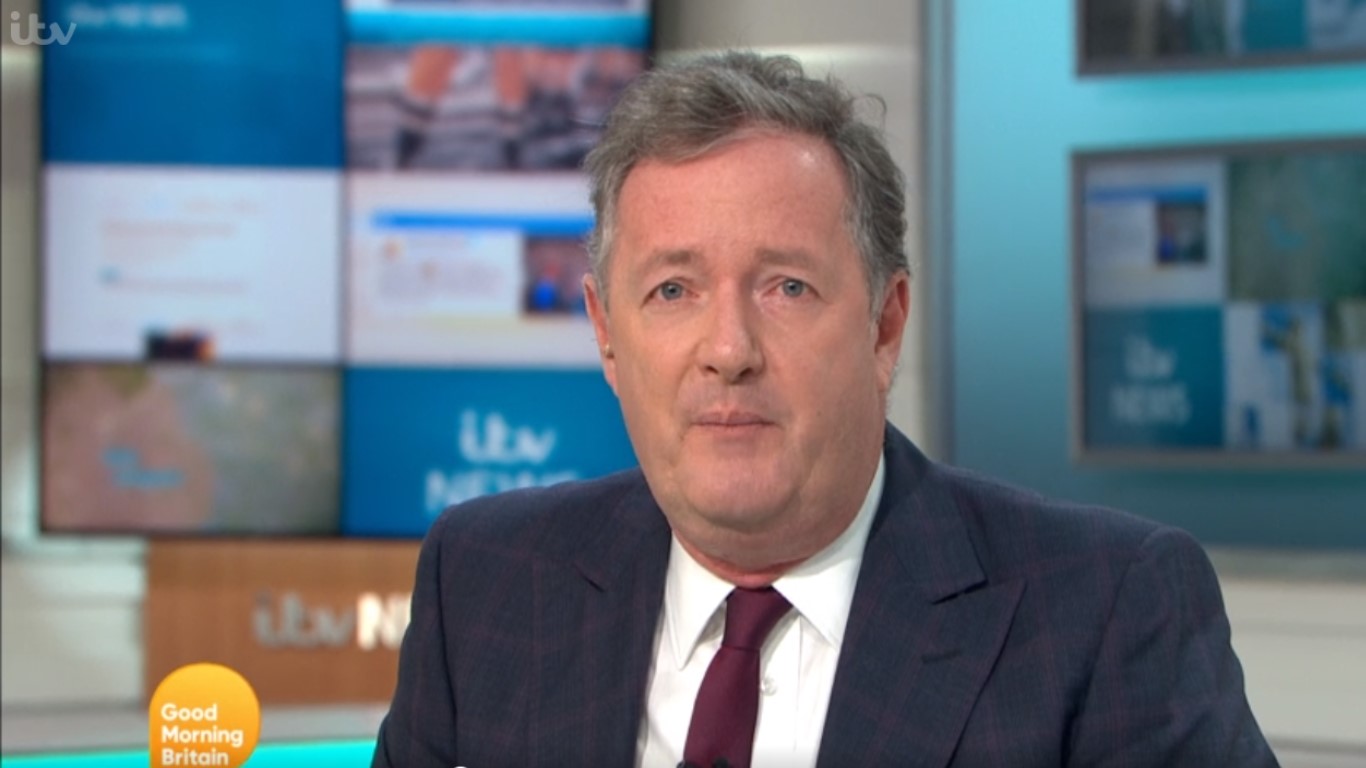 Piers is known for his outspoken and combative style (Credit: ITV)