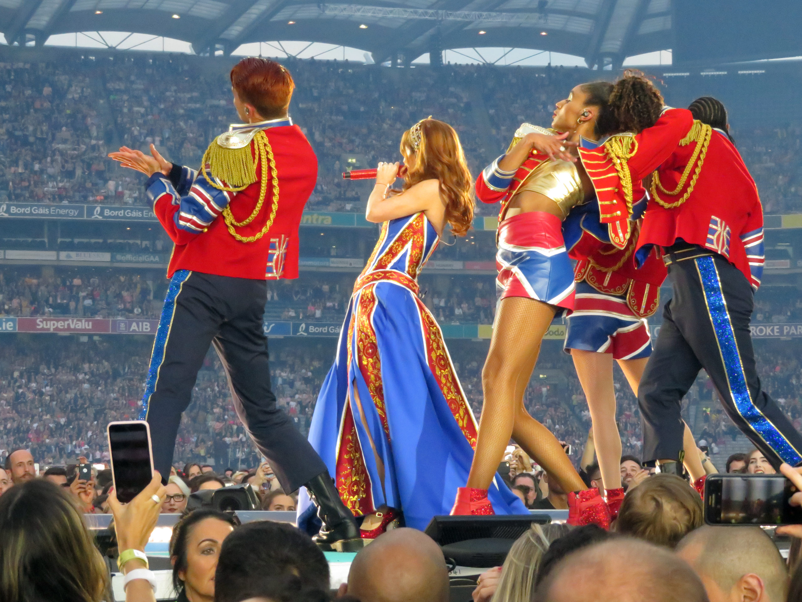 The Spice Girls reunion last year generated a huge buzz (Credit: Splash News)