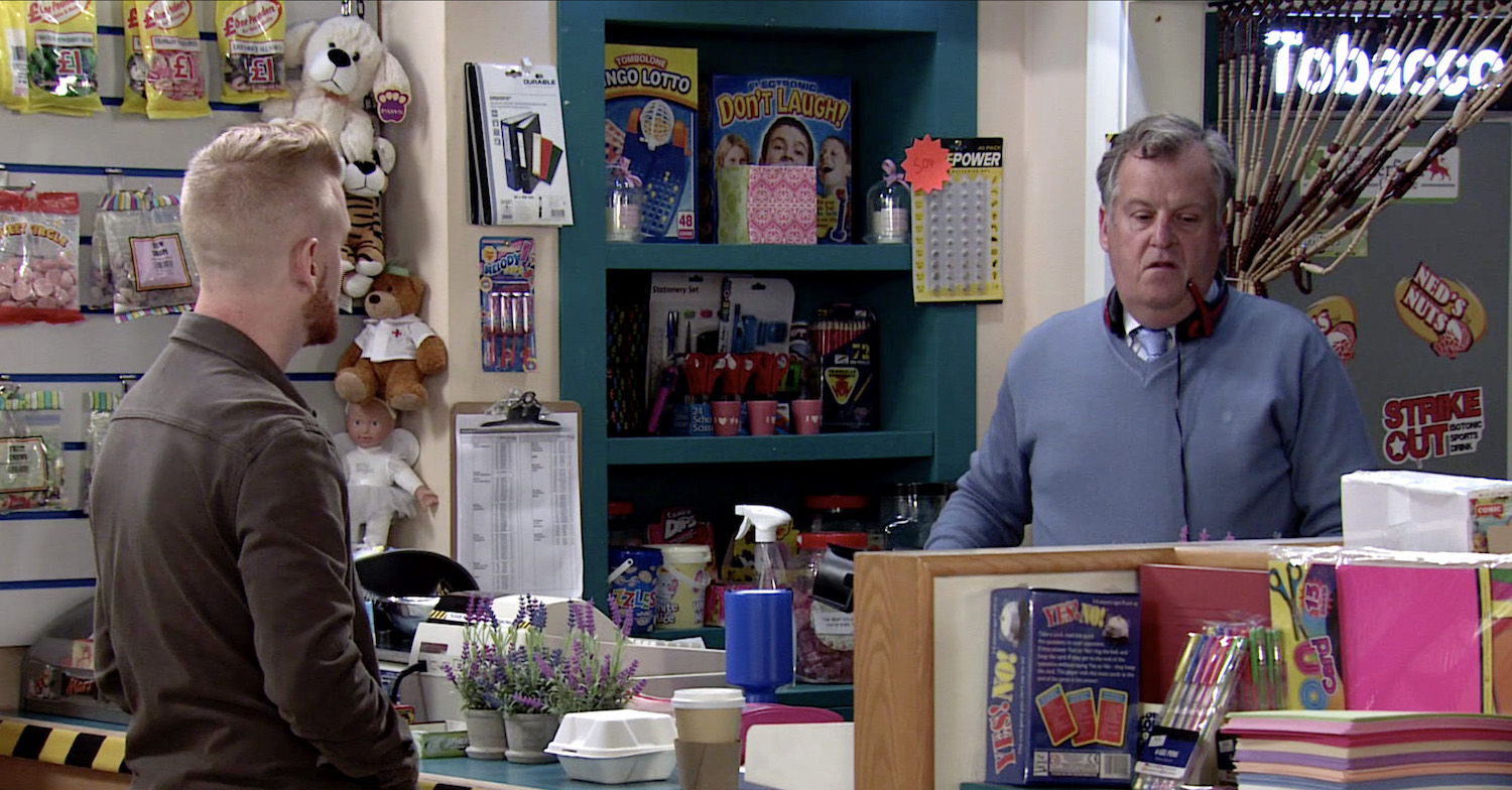 Can Gary put Brian off? (Credit: ITV)