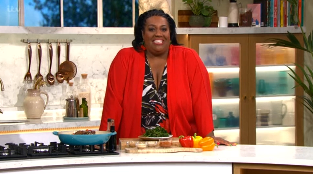 Alison Hammond This Morning Cooking Credit: ITV