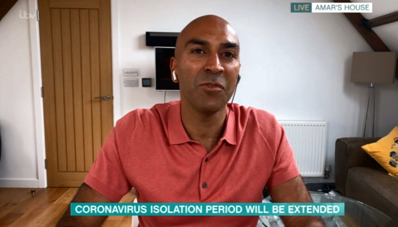 Amir Latif This Morning ITV
