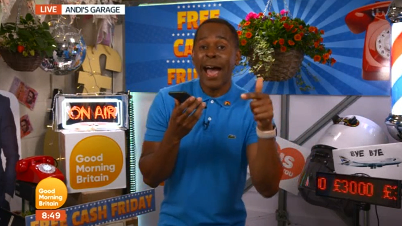 Andi Peters GMB/Lorraine Credit: ITV