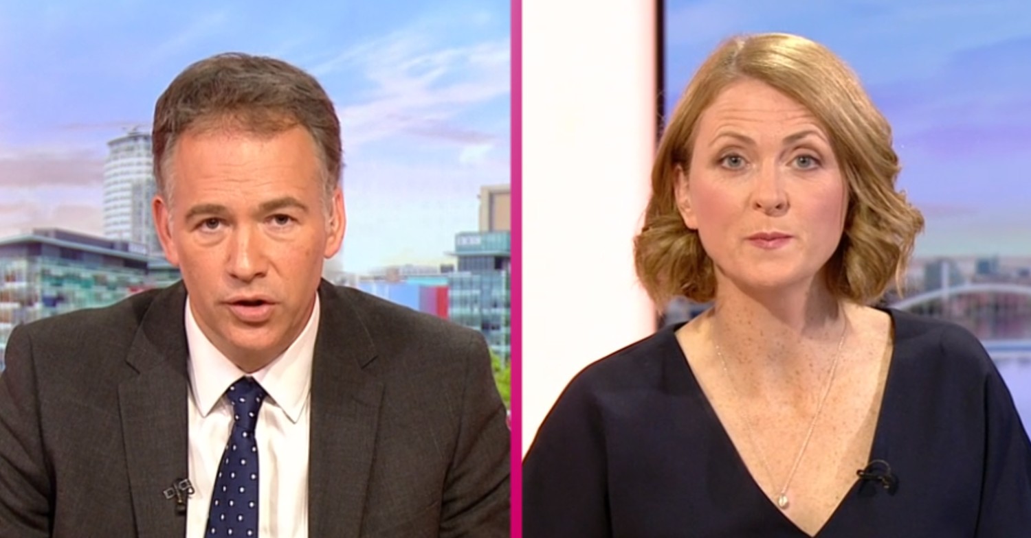 BBC Breakfast presenters Roger and Rachel