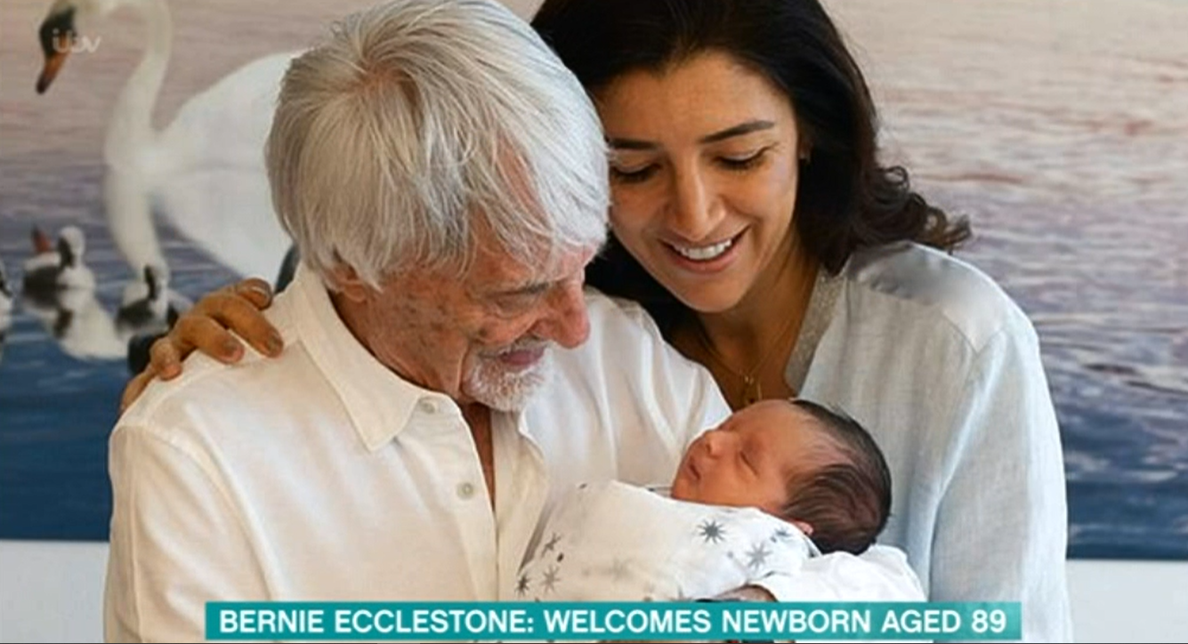 This Morning Bernie Ecclestone Phil Holly ITV