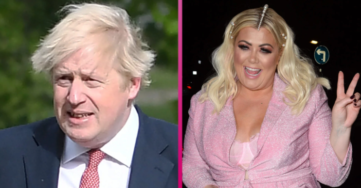 Boris Johnson Gemma Collins Prime Minister