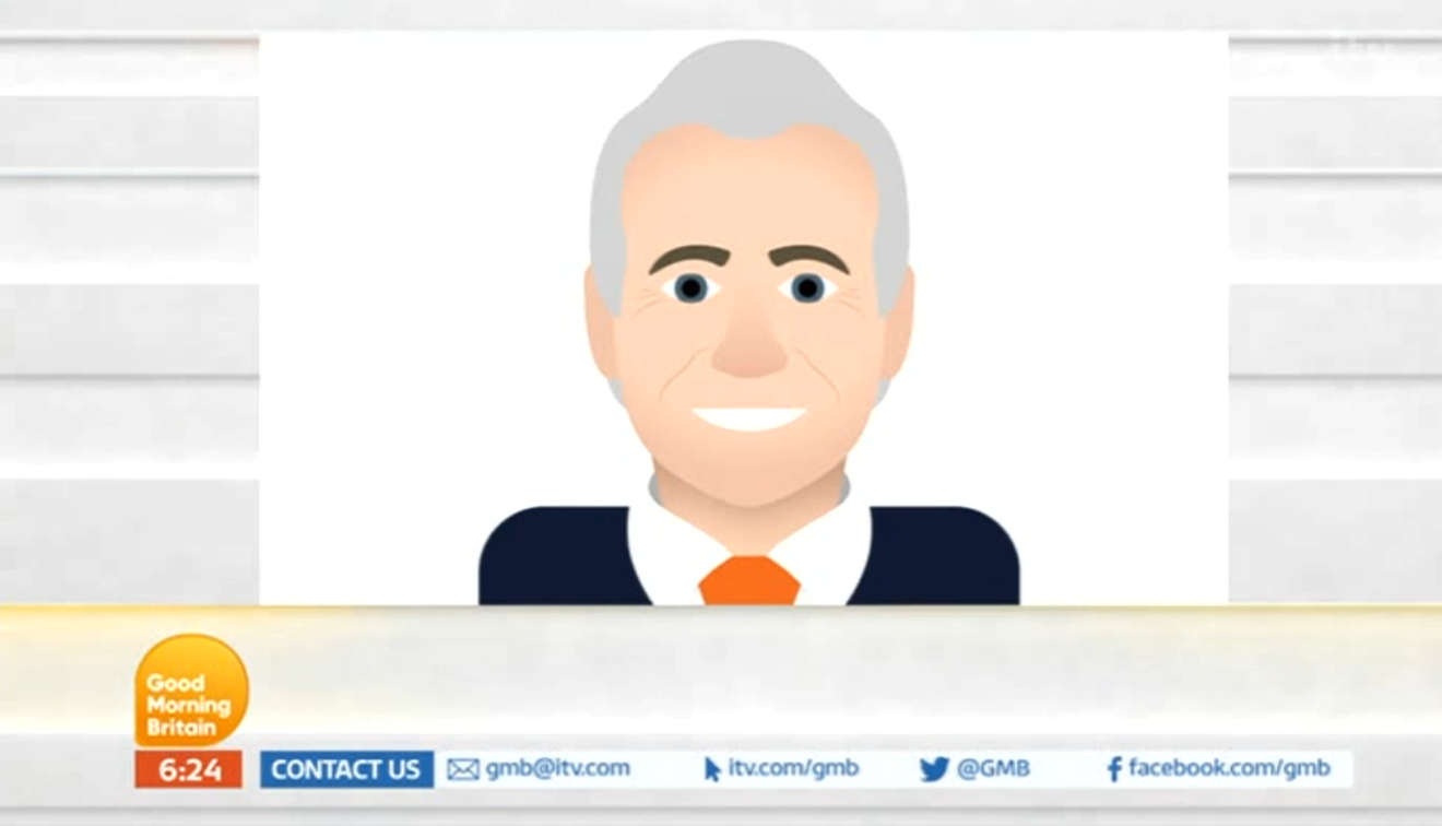 Dr Hilary glasses on Good Morning Britain Credit: ITV