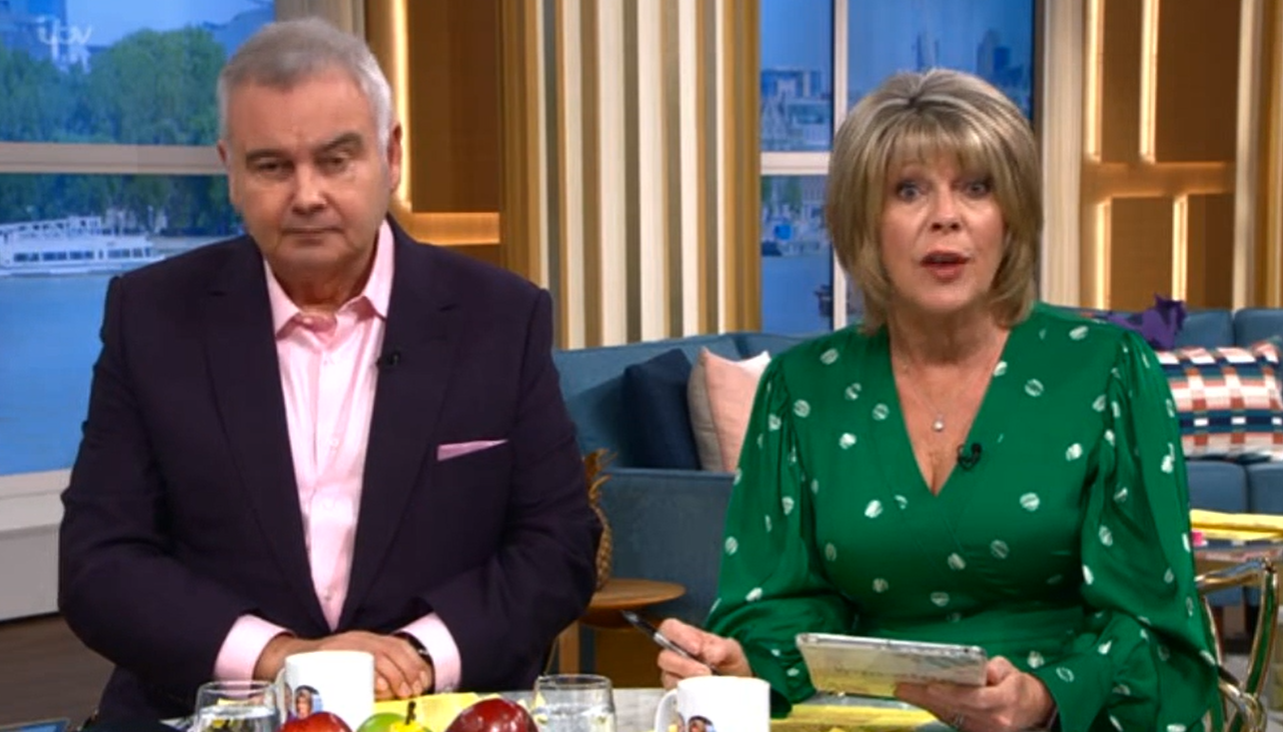 Eamonn Holmes Ruth Langsford This Morning Tuesday Credit: ITV