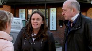 Coronation Street SPOILERS: Faye grows suspicious of Geoff