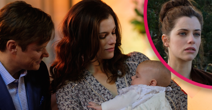 Who is the father of Meghan's baby in The Secrets She Keeps